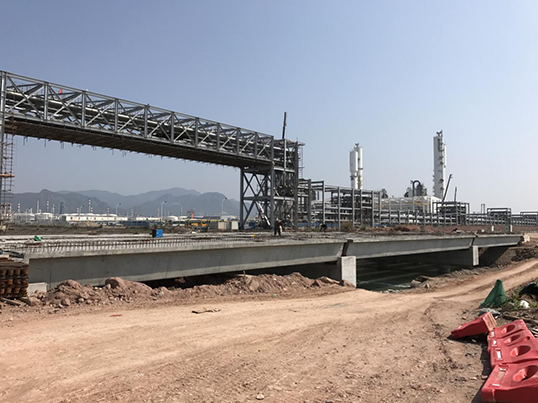 石化区滨海大道（滨海三路至滨海七路段）市政工程